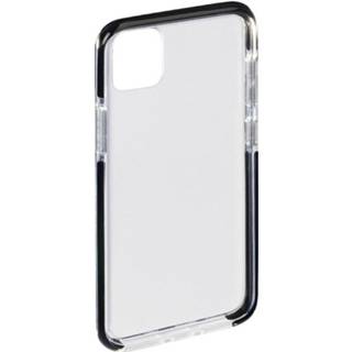 👉 Zwart transparant Hama Protector Backcover Apple iPhone 12, 12 Pro Zwart, 4047443448835