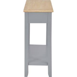 👉 Wandtafel grijs hout active 110x35x80 cm 8718475742357
