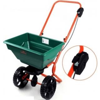 👉 Strooiwagen zand groen active Zoutwagen, voor kunstmest, zaden en met 25 liter... 4250525321203