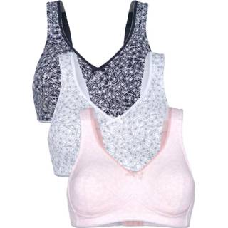 👉 BH katoen vrouwen roze Bh's per 3 stuks Susa Roze::Wit::Zwart 4064162036464 4064162036549