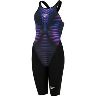 👉 Speedo Women's Fastskin LZR Pure Valor Openback Kneeskin - Badpakken met korte pijpen