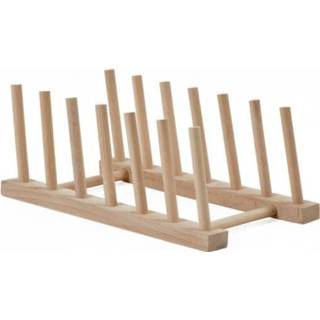 👉 Afdruiprek houten hout multikleur Fsc® / Droogrek Voor Na Het Afwassen Van Borden 4000270692932