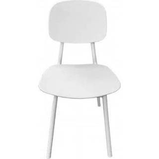 👉 Terrasstoel wit kunststof Tuinstoel Jurre - 2500000169380
