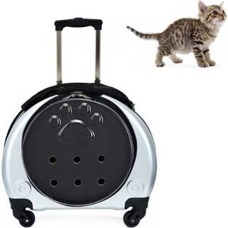 👉 Trolley zilver active Pet Case Got Out Portable Bag (zilver)