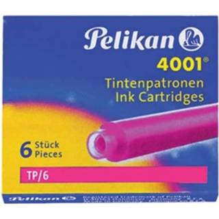 Inktpatron roze One Size Pelikan inktpatronen 4001 4012700321077