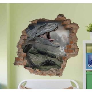 👉 Muursticker nederlands Dino Jura klassieke dinosaurussen