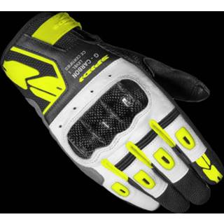 👉 Glove geel l active vrouwen Spidi g-carbon lady yellow fluo motorcycle gloves 8030161338720
