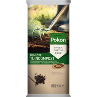 👉 POKON Bio bemeste tuincompost - 40 L 8711969025790
