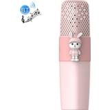 👉 Mobiele telefoon roze active kinderen K9 Draadloze Bluetooth K Song Treasure Microfoon Audio (Pink Bunny)