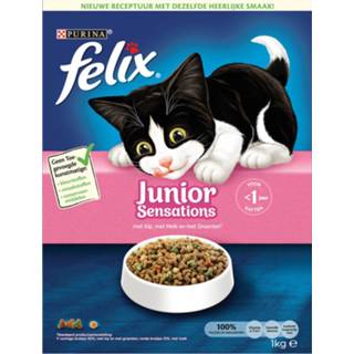 👉 Kattenvoer active 5x Felix Junior Sensations 1 kg 7613036637152