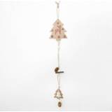 👉 Ornament houten grenen active 2 STUKS Kerst Ster Punt Ornamenten Henneptouw Fruit Kerstboom Decoratie Hanger (Kerstboom Elanden)