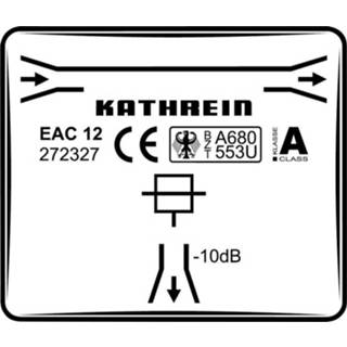 👉 Lasdoos Kathrein EAC 12 voor satellietaansluiting 1-voudig 4021121130311
