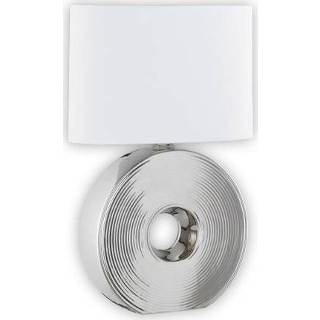 👉 Tafellamp zilverkleurig male Fischer & Honsel Eye E27 4001133562003