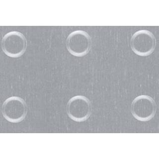 👉 Structuurplaat aluminium male GAH Alberts cirkel-reliëf geëloxeerd 480x240x1mm 4004338466435