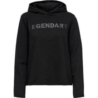 👉 L vrouwen zwart Only Fud Life Hood LS Sweat dames sportsweater