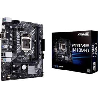 👉 Moederbord Asus PRIME H410M-D Socket Intel 1200 Vormfactor Micro-ATX 4718017715010