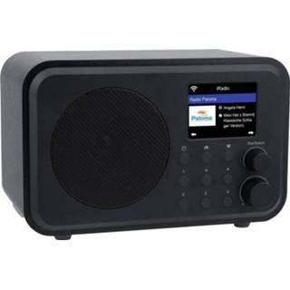👉 Tafelradio zwart Denver IR-140 met internetradio Internet Bluetooth, Herlaadbaar 5706751051296