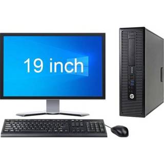 👉 Monitor active HP EliteDesk 800 G1 SFF i5 4e Gen + 22? 2 jaar garantie!