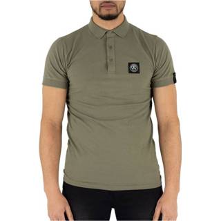 👉 Poloshirt m male groen Squadron