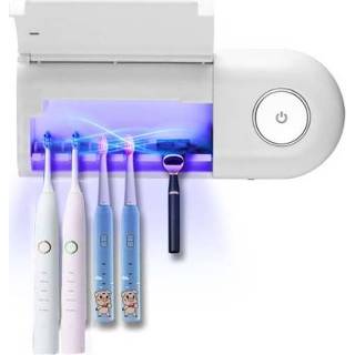 👉 Opbergdoos active U-S119 Smart UV-tandenborstelsterilisator Elektrische tandenborstelsterilisatie Luchtdrogende (parelwit)