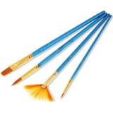 👉 Penseel blauw nylon wol active 3 sets 4 in 1 aquarelverf waaiervormige aquarel pennenset kunstbenodigdheden (blauw)