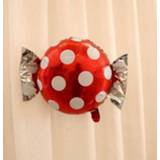👉 Snoep rode active Aluminiumfolie Ballon Decoratie Feestdagen Aankleden Arrangement (Rode Stippen Snoep)