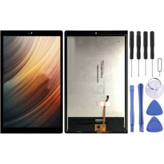 👉 Digitizer zwart active Lcd-scherm en volledige montage met frame voor Lenovo YOGA Tab 3 Plus YT-X703 YT-X703F YT-X703L (zwart)