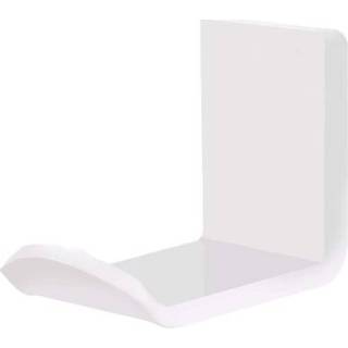 Headset wit active 2 STUKS Hoofdtelefoonbeugel Sticky Hanger (wit)