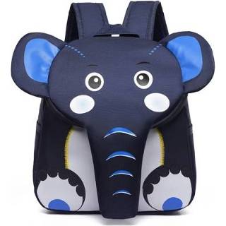 Schoolrugzak marineblauw active kinderen jongens meisjes Olifant school rugzak voor schattig 3D dier schooltassen schooltas (marineblauw)