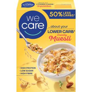 👉 Muesli active WeCare Lower Carb Crunchy 325 gr 5410063039711