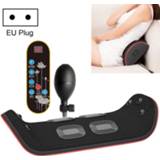 👉 Massager zwart active Kromming Constante temperatuur Heet kompres Taille massager, upgradeversie, stekkertype: EU-stekker (zwart)