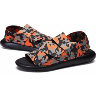 👉 Sandaal active mannen Mesh ademende lichtgewicht sandalen Slippers voor heren (kleur: camouflagemaat: 40)