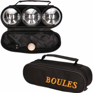 👉 Jeu de boules set 10-delig (6x ballen, 2x houten balletje en draagtas)