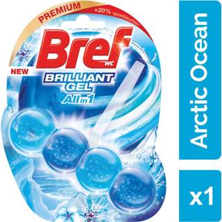 Toiletblok gel active 11x Bref Brilliant Arctic Ocean 42 gr 5412530916365