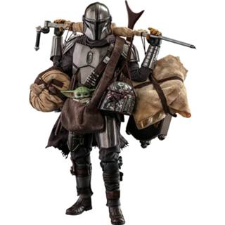 👉 Mannen Hot Toys Star Wars The Mandalorian Action Figure 2-Pack 1/6 & Grogu Deluxe Version 30 cm 4895228608628
