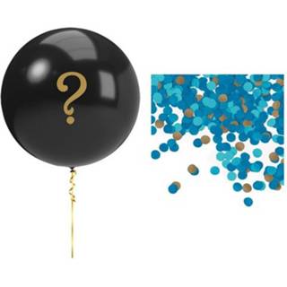 👉 Blauw Witbaard Ballonkit Gender Reveal 39938589585