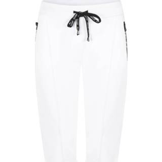 👉 Broek XXL vrouwen wit Zoso Capri 214 Glory 2015000901293