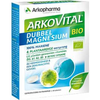 👉 Magnesium active Arkovital Dubbele BIO 30 Tabletten