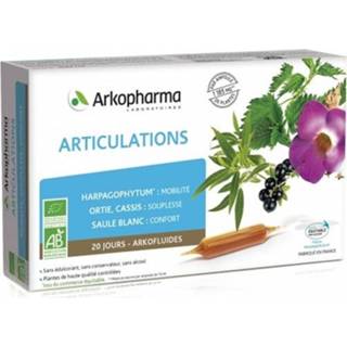 👉 Ampul active Arkofluides BIO Gewrichten 20x10ml Ampullen