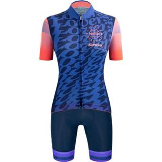 👉 Fietsshirt active vrouwen SANTINI Lizzie Deignan Lovers 2021 Dames set (fietsshirt + fietsbroek) 4260627181315