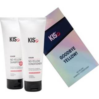 👉 Shampoo geel active KIS Care No-Yellow DUO en Conditioner 250ml 8717496446763