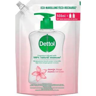 👉 Hand zeep Dettol Handzeep Navulverpakking Jasmijn 500 ml 5410036306451