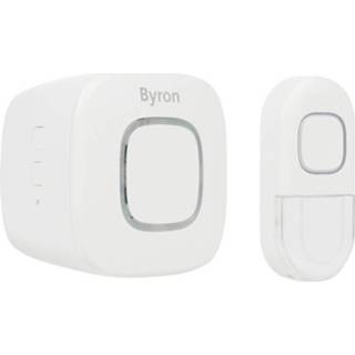 👉 Draadloze deurbel Byron DBY-24721 Complete set voor Met knipperlicht, USB-aansluiting 8711658449401