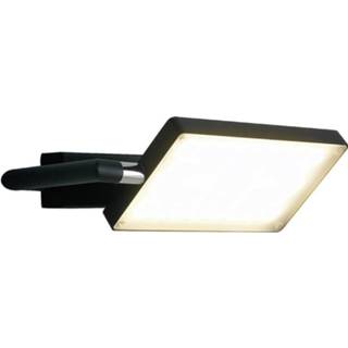 👉 ECO-Light LED-BOOK-AP-NERO LED-BOOK-AP-NERO LED-wandlamp 17 W Warmwit Zwart