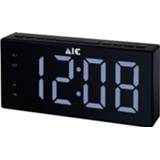 👉 Wekkerradio zwart AIC 48XXL FM Wekfunctie 4260657470021