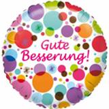👉 Folieballon wit multicolor Amscan Gute Besserung 43 Cm Wit/multicolor 26635296427