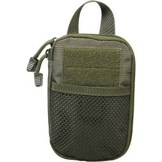 Heuptas groen nylon active 1000D Tas Outdoor Heuptasje Mobiele Telefoon Sleutel Mini Gereedschap Waterdichte Sport Pouch (Groen)