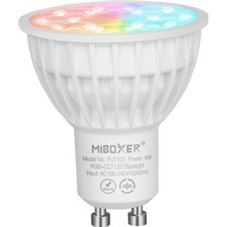 👉 Mi-light - Led Spot Smart Wifi Slimme 4w Gu10 Fitting Rgb+cct Aanpasbare Kleur Dimbaar 7434213075006