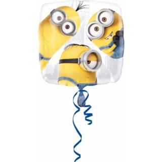 👉 Folieballon wit geel Amscan Despicable Me Group 43 X Cm Wit/geel 26635326568