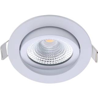 👉 Inbouwspot wit aluminium Ecodim - Led Spot Ed-10028 5w Waterdicht Ip54 Dimbaar Warm 2700k Mat Rond 8719322372178